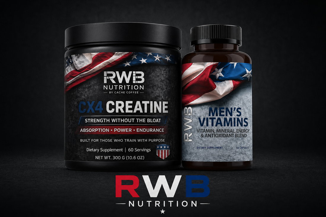 Output Stack — CX4 Creatine and Men's Vitamins